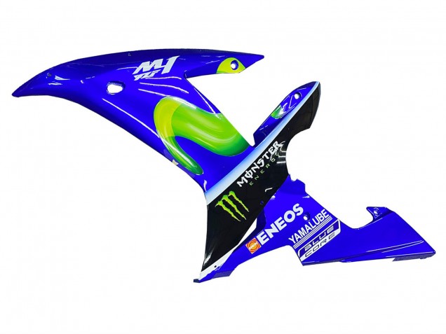 2002-2003 Yamaha YZF 1000 R1 Motorcycle Fairings - Blue Black Green MoviStar ENEOS Monster Canada Websites