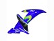2002-2003 Yamaha YZF 1000 R1 Motorcycle Fairings - Blue Black Green MoviStar ENEOS Monster Canada Websites