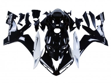 2004-2006 Yamaha YZF 1000 R1 Motorcycle Fairings - Glossy Black White Motul Canada Websites