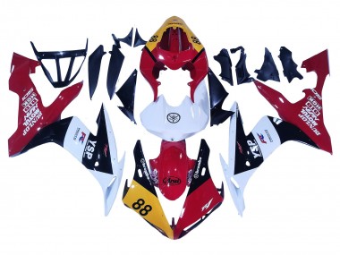 2004-2006 Yamaha YZF 1000 R1 Motorcycle Fairings - Yellow Red White Black YSP 88 Canada Websites