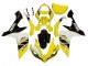 2007-2008 Yamaha YZF 1000 R1 Motorcycle Fairing - Yellow White Black Canada Websites