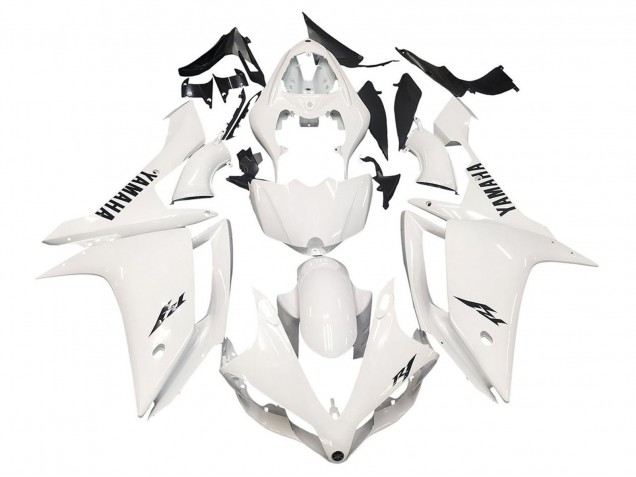 2007-2008 Yamaha YZF 1000 R1 Motorcycle Fairings - White Black Canada Websites