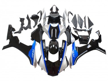 2015-2019 Yamaha YZF 1000 R1 Motorcycle Fairings - Silver Blue Glossy Black Canada Websites