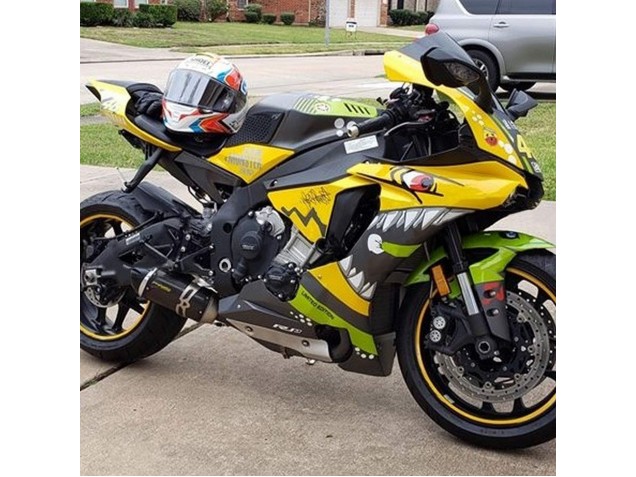 2015-2019 Yamaha YZF 1000 R1 Motorcycle Fairings - Yellow Green Shark Canada Websites