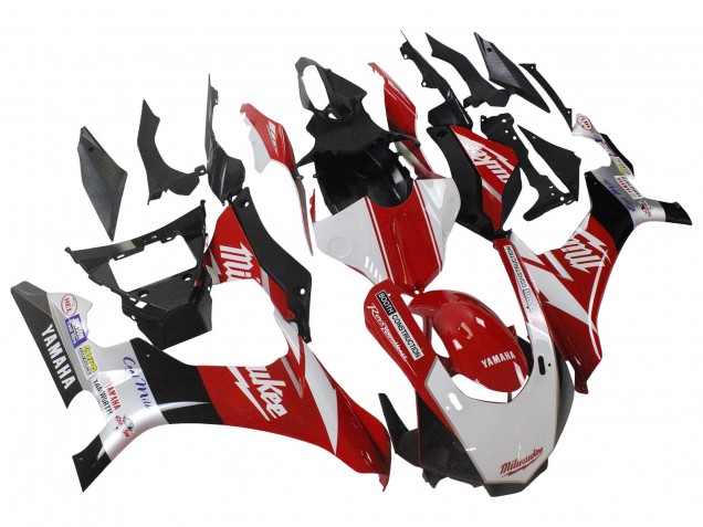 2015-2019 Yamaha YZF 1000 R1 Motorcycle Fairing - White Red Black Milwaukee Canada Websites