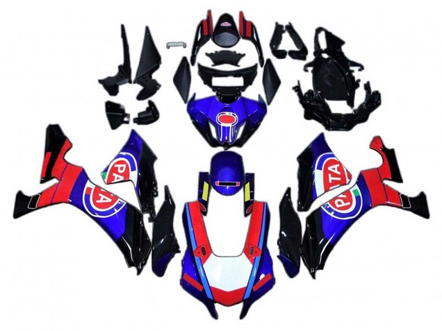 2020-2025 Yamaha YZF 1000 R1 Motorcycle Fairings - Blue Red Yellow Black Pata Canada Websites