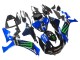 2020-2025 Yamaha YZF 1000 R1 Motorcycle Fairings - Blue Black Green Black ENEOS Monster Canada Websites