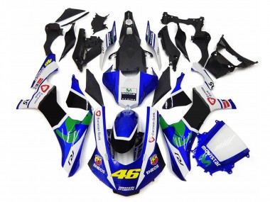 2020-2025 Yamaha YZF 1000 R1 Motorcycle Fairings - White Blue Green Black MoviStar ENEOS Semakin Didepan 46 Canada Websites