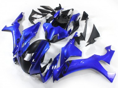 2020-2025 Yamaha YZF 1000 R1 Motorcycle Fairings - Blue Matte Black Canada Websites