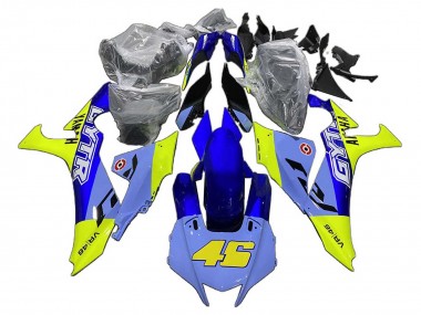 2020-2025 Yamaha YZF 1000 R1 Motorcycle Fairings - Blue Yellow GYTR 46 Canada Websites