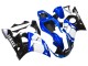1998-2002 Yamaha YZF 600 R6 Motorcycle Fairings - White Blue Glossy Black Canada Websites