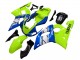 1998-2002 Yamaha YZF 600 R6 Motorcycle Fairings - Neon Green Blue White Champions Canada Websites