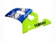 1998-2002 Yamaha YZF 600 R6 Motorcycle Fairings - Neon Green Blue White Champions Canada Websites