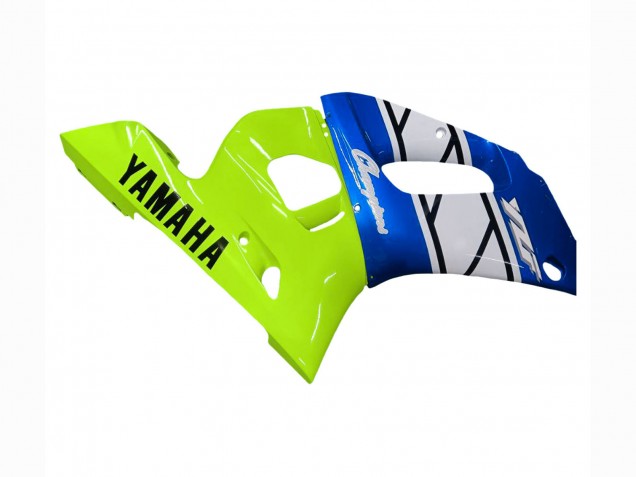 1998-2002 Yamaha YZF 600 R6 Motorcycle Fairings - Neon Green Blue White Champions Canada Websites