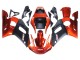 1998-2002 Yamaha YZF 600 R6 Motorcycle Fairings - Orange Matte Black Canada Websites