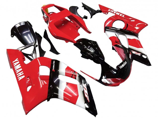 1998-2002 Yamaha YZF 600 R6 Motorcycle Fairing - Red White Glossy Black Canada Websites