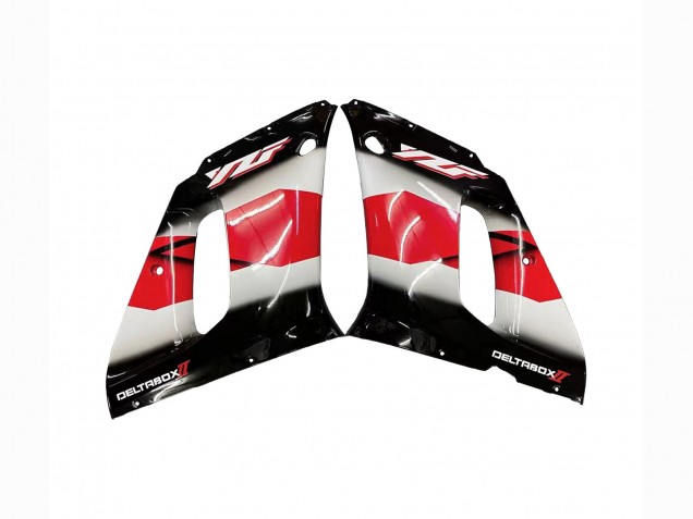 1998-2002 Yamaha YZF 600 R6 Motorcycle Fairing - Red White Glossy Black Canada Websites