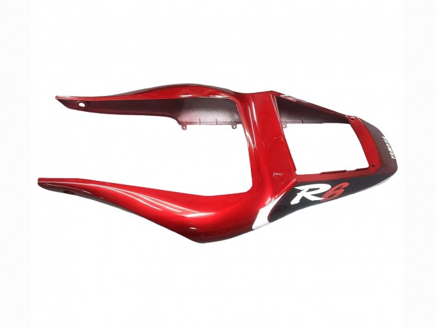 1998-2002 Yamaha YZF 600 R6 Motorcycle Fairings - Red White Glossy Black Canada Websites