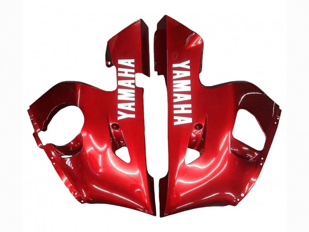 1998-2002 Yamaha YZF 600 R6 Motorcycle Fairings - Red White Glossy Black Canada Websites