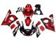 1998-2002 Yamaha YZF 600 R6 Motorcycle Fairings - Red White Glossy Black Canada Websites