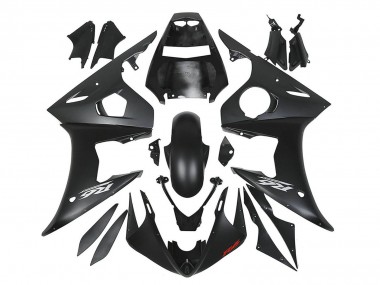 2006-2009 Yamaha YZF R6S Motorcycle Fairings - Matte Black Canada Websites