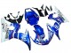 2003-2004 Yamaha YZF R6 Motorcycle Fairings - White Blue Fiat Motul Kastinee Canada Websites