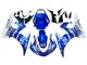 2006-2009 Yamaha YZF R6S Motorcycle Fairings - White Blue Fiat Motul Kastinee Canada Websites