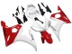2006-2009 Yamaha YZF R6S Motorcycle Fairings - White Red Canada Websites