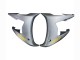 2003-2004 Yamaha YZF R6 Motorcycle Fairings - Matte Grey Matte Black Gold Decals Canada Websites