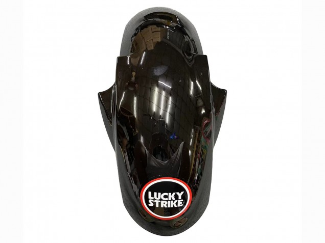 2006-2009 Yamaha YZF R6S Motorcycle Fairings - Glossy Black Red White Lucky Strike Motul Canada Websites