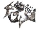 2003-2004 Yamaha YZF R6 Motorcycle Fairings - Grey Matte Black Geometric Canada Websites