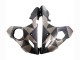 2003-2004 Yamaha YZF R6 Motorcycle Fairings - Grey Matte Black Geometric Canada Websites