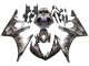 2003-2004 Yamaha YZF R6 Motorcycle Fairings - Grey Matte Black Geometric Canada Websites