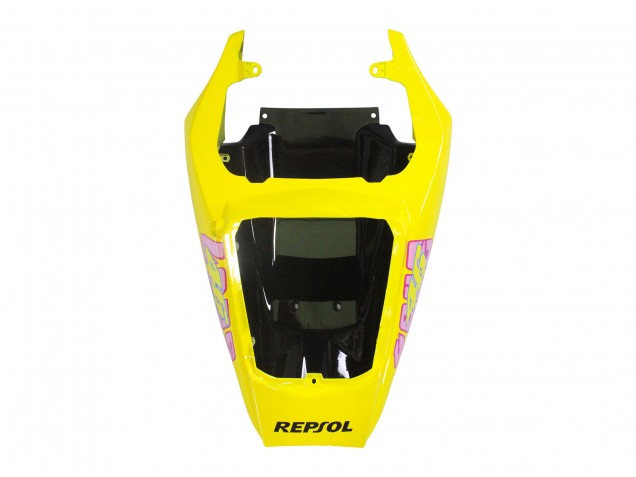 2003-2004 Yamaha YZF R6 Motorcycle Fairings - Yellow Pink Glossy Black Rossi Repsol 46 Canada Websites