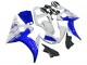 2003-2004 Yamaha YZF R6 Motorcycle Fairings - White Blue GYTR Canada Websites