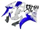 2003-2004 Yamaha YZF R6 Motorcycle Fairings - White Blue GYTR Canada Websites
