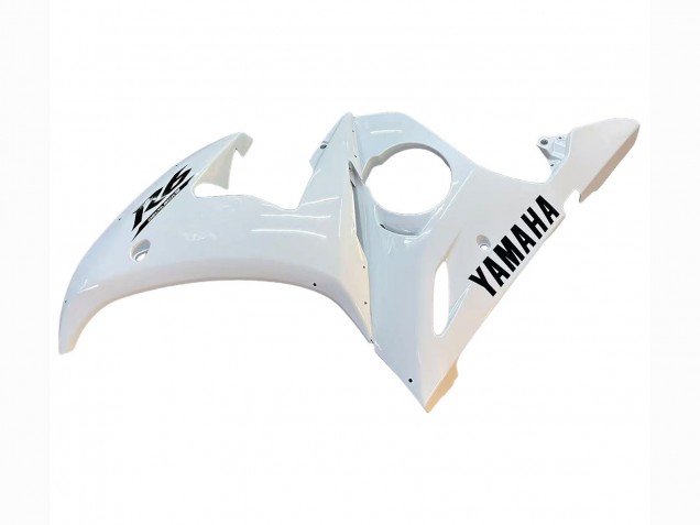 2003-2004 Yamaha YZF R6 Motorcycle Fairings - White Black Decals Canada Websites