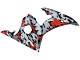 2003-2004 Yamaha YZF R6 Motorcycle Fairings - Black Red Grey Camouflage Canada Websites