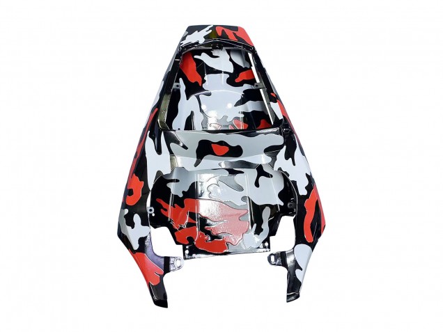 2003-2004 Yamaha YZF R6 Motorcycle Fairings - Black Red Grey Camouflage Canada Websites