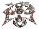 2003-2004 Yamaha YZF R6 Motorcycle Fairings - Black Red Grey Camouflage Canada Websites