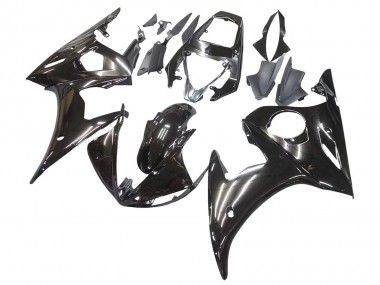 2006-2009 Yamaha YZF R6S Motorcycle Fairings - Glossy Black Canada Websites