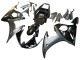 2003-2004 Yamaha YZF R6 Motorcycle Fairings - Glossy Black Matte Black Gold Chameleon Canada Websites