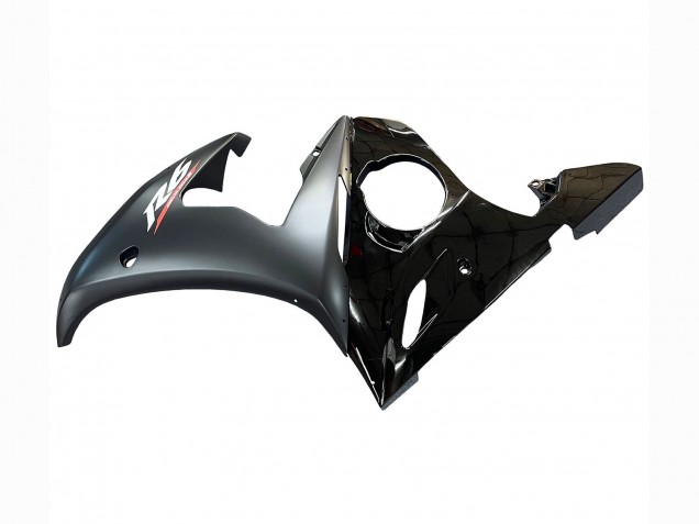 2003-2004 Yamaha YZF R6 Motorcycle Fairings - Glossy Black Matte Black Gold Chameleon Canada Websites