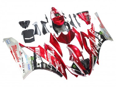 2006-2007 Yamaha YZF 600 R6 Motorcycle Fairings - White Red Black Green Monster Milwaukee Canada Websites