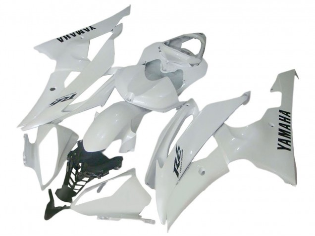 2008-2016 Yamaha YZF 600 R6 Motorcycle Fairings - Glossy White Canada Websites