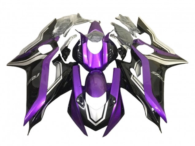 2017-2023 Yamaha YZF 600 R6 Motorcycle Fairings - Silver Purple Glossy Black Canada Websites