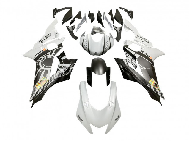 2017-2023 Yamaha YZF 600 R6 Motorcycle Fairings - White Grey Matte Black ENEOS Semakin Didepan Canada Websites
