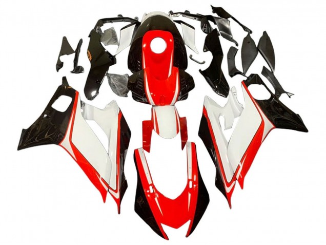 2017-2023 Yamaha YZF 600 R6 Motorcycle Fairings - White Red Glossy Black Canada Websites