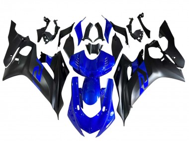 2017-2023 Yamaha YZF 600 R6 Motorcycle Fairings - Blue Matte Black Canada Websites