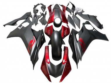 2017-2023 Yamaha YZF 600 R6 Motorcycle Fairings - Red Matte Black Canada Websites